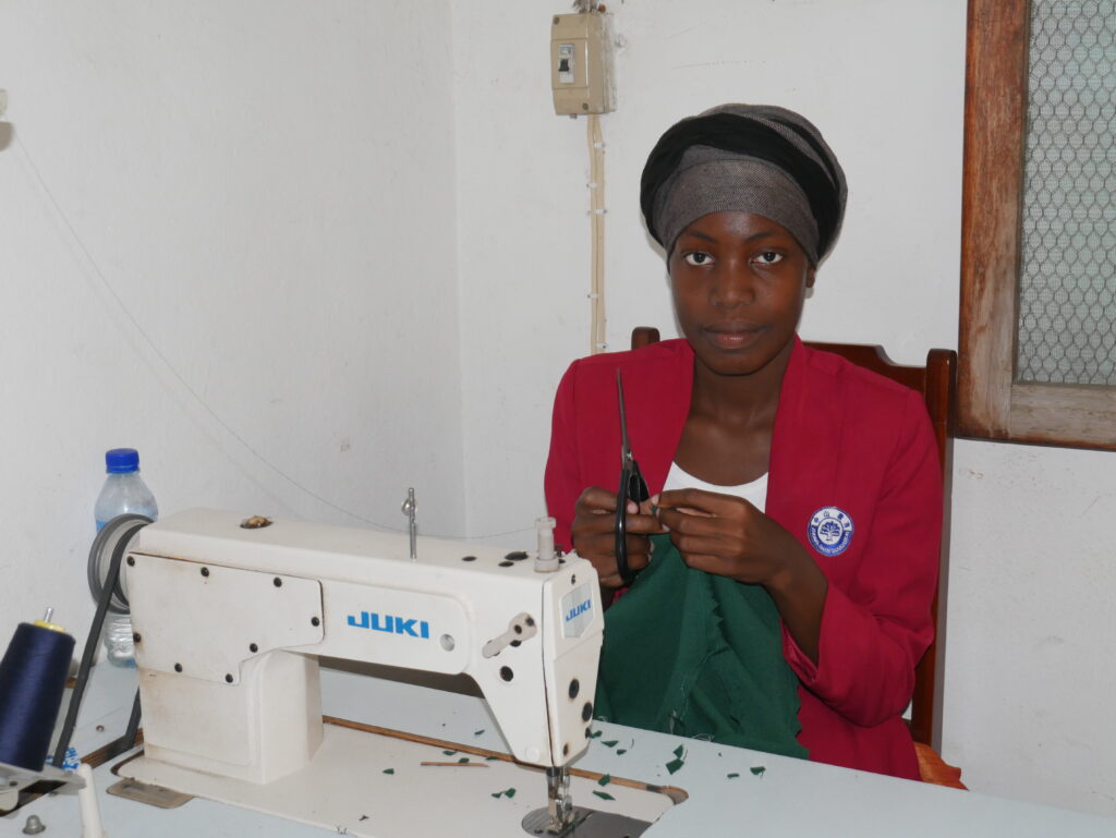 Atima sewing Mozambique